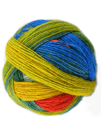 Lace Ball 100 - Papagei, Schoppel-Wolle