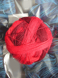Lace Ball - Cranberries - Farbe 1963ombre