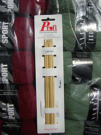 Nadelspiel Profi - Bambus 4,0 - Lnge: 20 cm