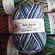 Hot Socks Dream - Wassertraum, Farbe 537, Grndl, 75% Schurwolle "superwash", 25% Polyamid, 5.50 