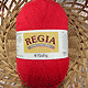 Regia 4-fdig Uni - rot , Farbe 02054, Regia, 75% Schurwolle,  25% Polyamid, 5.95 