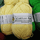 Cotton Fun Schulgarn - Hellgelb, Farbe 22, Grndl, 100% Baumwolle, 1.50 