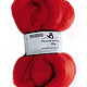 Filzwolle Kammzug Uni - Rote Erde, Farbe 2283, Schoppel-Wolle, 100% Schurwolle 25g/m Filzwolle, 3.45 