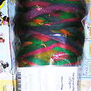 Filzwolle Fingerwolle Regenbogenkammzug - Kunterbunt, Farbe 1505ombre, Schoppel-Wolle, 100% Schurwolle 1,25g/m Filzwolle, 4.45 